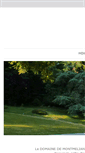 Mobile Screenshot of chateaudemontmelian.com